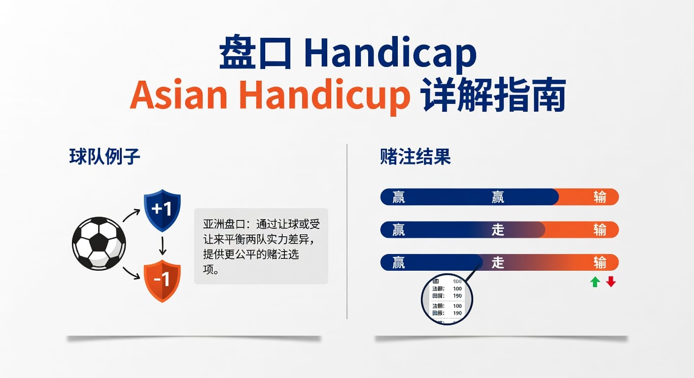 盘口 handicap asian handicap 解析：亚洲盘口入门与实战