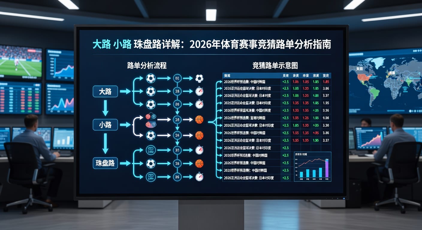 大路 小路 珠盘路解读与投注技巧分析