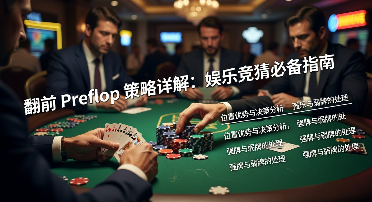 翻前 preflop 实战分析与起手牌加注逻辑