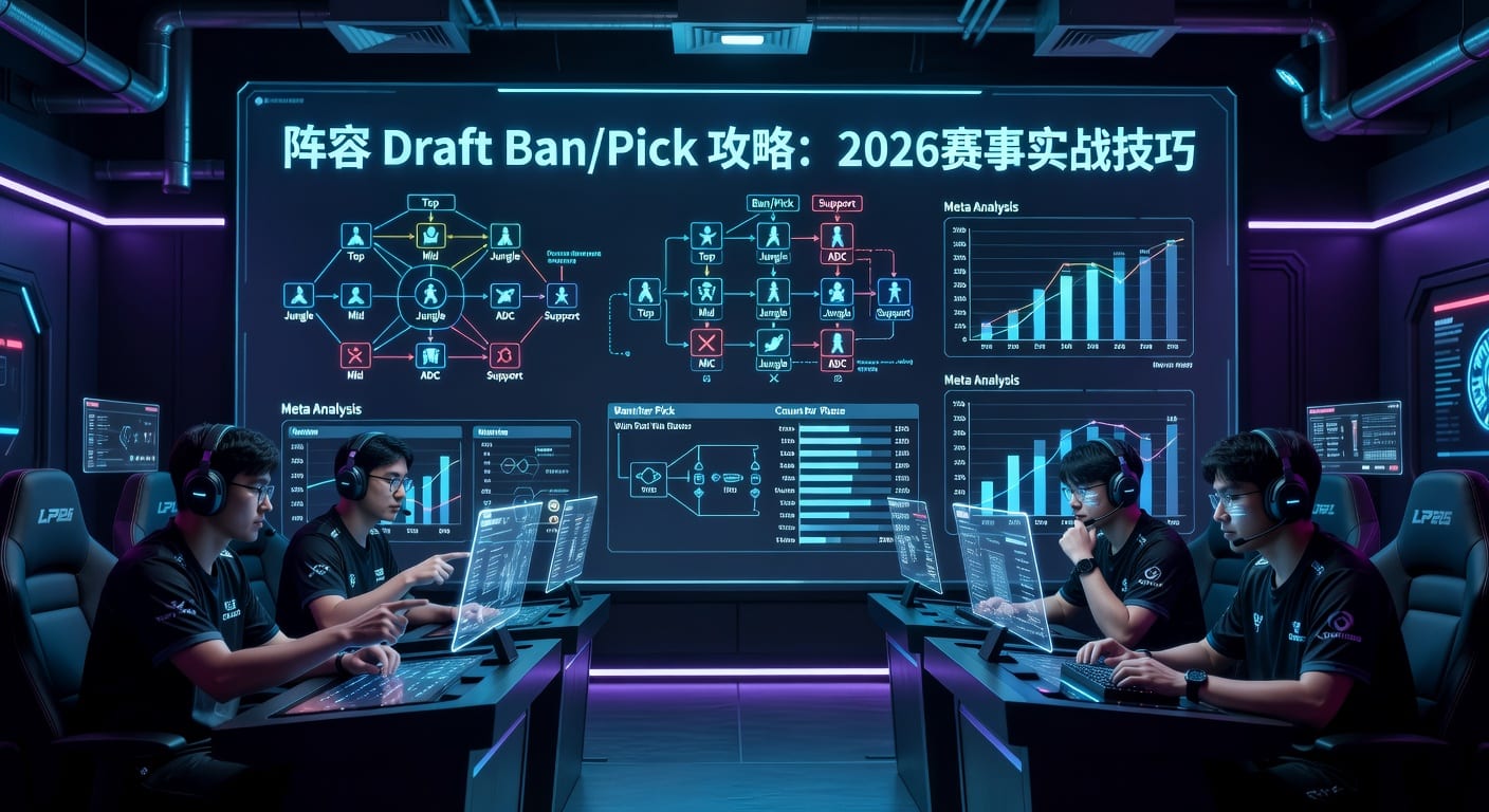 阵容 Draft Ban/Pick 实战解读：赛前判断与执行要点