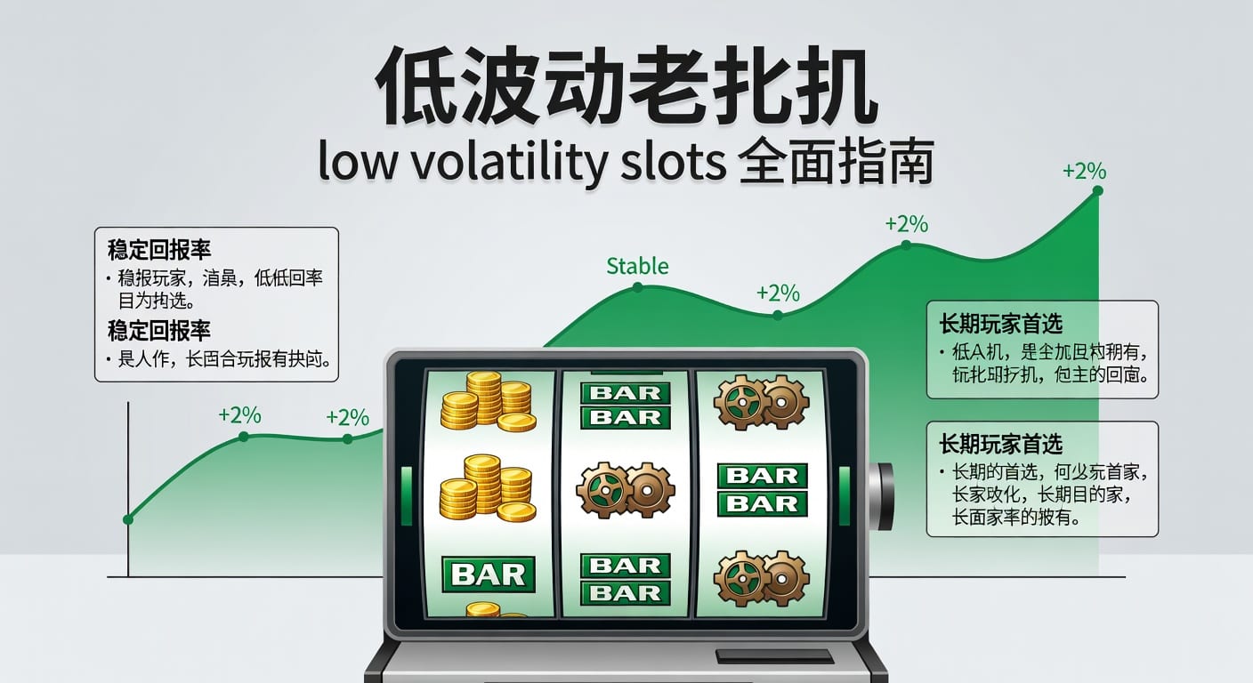 低波动老虎机 low volatility slots 稳定型玩法解析