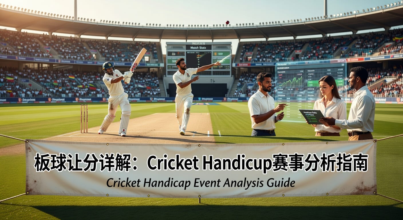 板球让分 Cricket Handicap｜盘口解读与实战思路