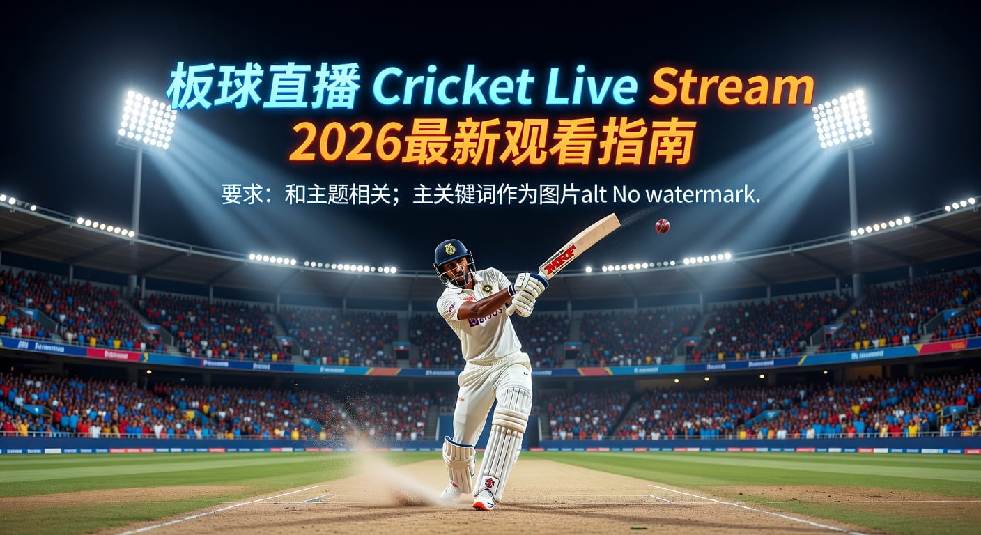 板球直播 Cricket Live Stream 最新观看方式与赛事判断